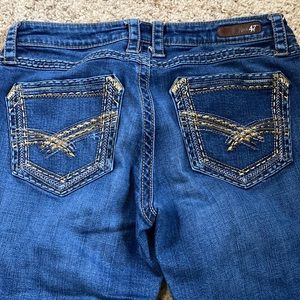 Women’s Rock 47 by Wrangler Ultra Low Rise jeans size 28x32